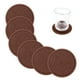 thumbnail image 1 of Posavasos absorbentes para bebidas con soporte, posavasos de silicona con inserto de fieltro suave, 1 of 7