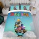 thumbnail image 4 of Fuera del Nido Conjunto de sábanas temático, trío de piezas, cómodo y amigable con la piel, diseño único, regalo de decoración para el hogar para familiares, amigos y fans,140cm *210cm, 4 of 6