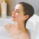 thumbnail image 4 of Alfombrilla de baño, alfombrilla de almohada, alfombrilla de baño con almohada, almohada de spa antideslizante, ventosas antideslizantes fuertes, reposacabezas cómodo y soporte corporal., 4 of 8