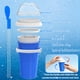 thumbnail image 3 of Vaso Fabricante de Granizado Fopudy 500 ml Pack 2 (Rosa y Azul), 3 of 9