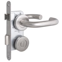 Cerradura Embutida Poli Marsella B40 Baño/Dormitorio