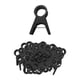 thumbnail image 5 of 100 Piezas Clips Para Plantas De Jardín Abrazaderas Para Flores Clips Para Tallos De Enredadera Para Rosas 1,7 Cm Negro, 5 of 5