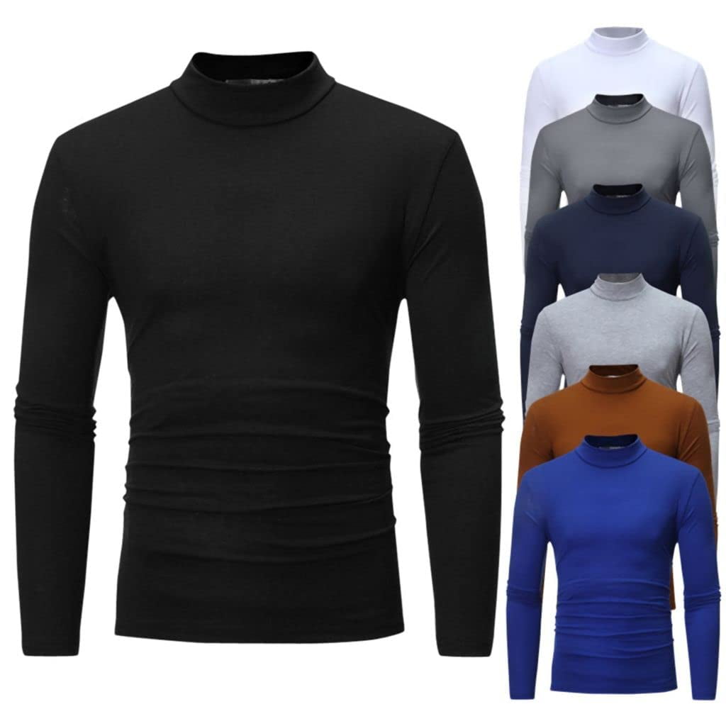 Malltradecl - Pack 3 Camiseta Beatle Hombre Bambú Manga Larga Forro Polar Termica Multicolor