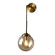 thumbnail image 3 of Bola De Cristal Lámpara De Pared Lámparas De Pared Accesorios Pantalla De Lámpara Colgante Para Escalera Vidrio ámbar, 3 of 5