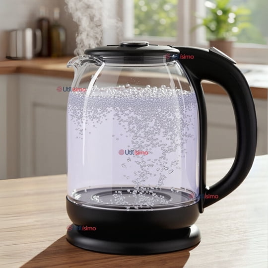 Line - Hervidor Eléctrico Inteligente Vidrio 1,5 Litros 1500w Tetera