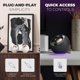 thumbnail image 3 of Parlantes Creative Pebble SE USB‑C RGB Negro, 3 of 5
