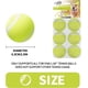 thumbnail image 2 of Pelotas de tenis ALL FOR PAWS de 2.5 pulgadas para perros, paquete de 6, 2 of 8