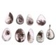 thumbnail image 3 of Joyería De Moda Para Mujer Colgante De Cuarzo De Cristal De Piedra Fantasma Verde Natural, 3 of 3