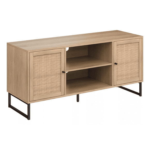Rack de TV o Buffet Rattan Rustico Dos Puertas