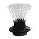 thumbnail image 1 of Cono De Filtro De Café Goteador De Café De Vidrio Transparente Para Senderismo Home Cafe L, 1 of 3