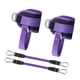 thumbnail image 4 of Kit De 1 Par De Correas De Tobillo Ajustables, Accesorio Para Máquina De Cable, Bandas De Fitness Moradas, 4 of 5