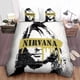 thumbnail image 1 of Home Bedding Set Highend Bed Cover Nirvana Bed Clothes 3-Piece Bedding Set (1 Duvet Cover + 2 Pillow Shams), 1 of 5