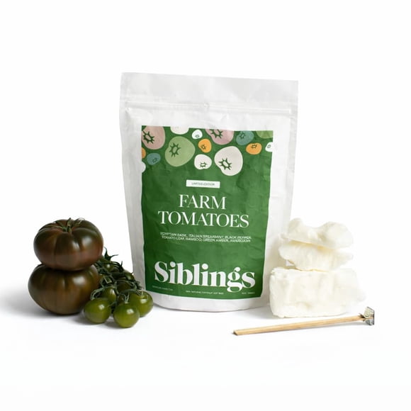 Kit de recarga para velas Siblings – Aroma Tomate de Huerto