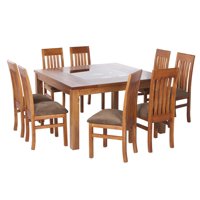Koliat - Juego De Comedor Coliseo 8S Nogal