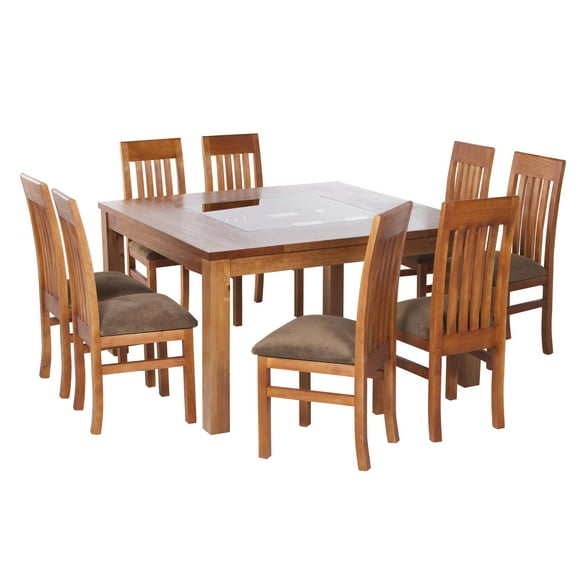 Juego De Comedor Coliseo 8s Nogal