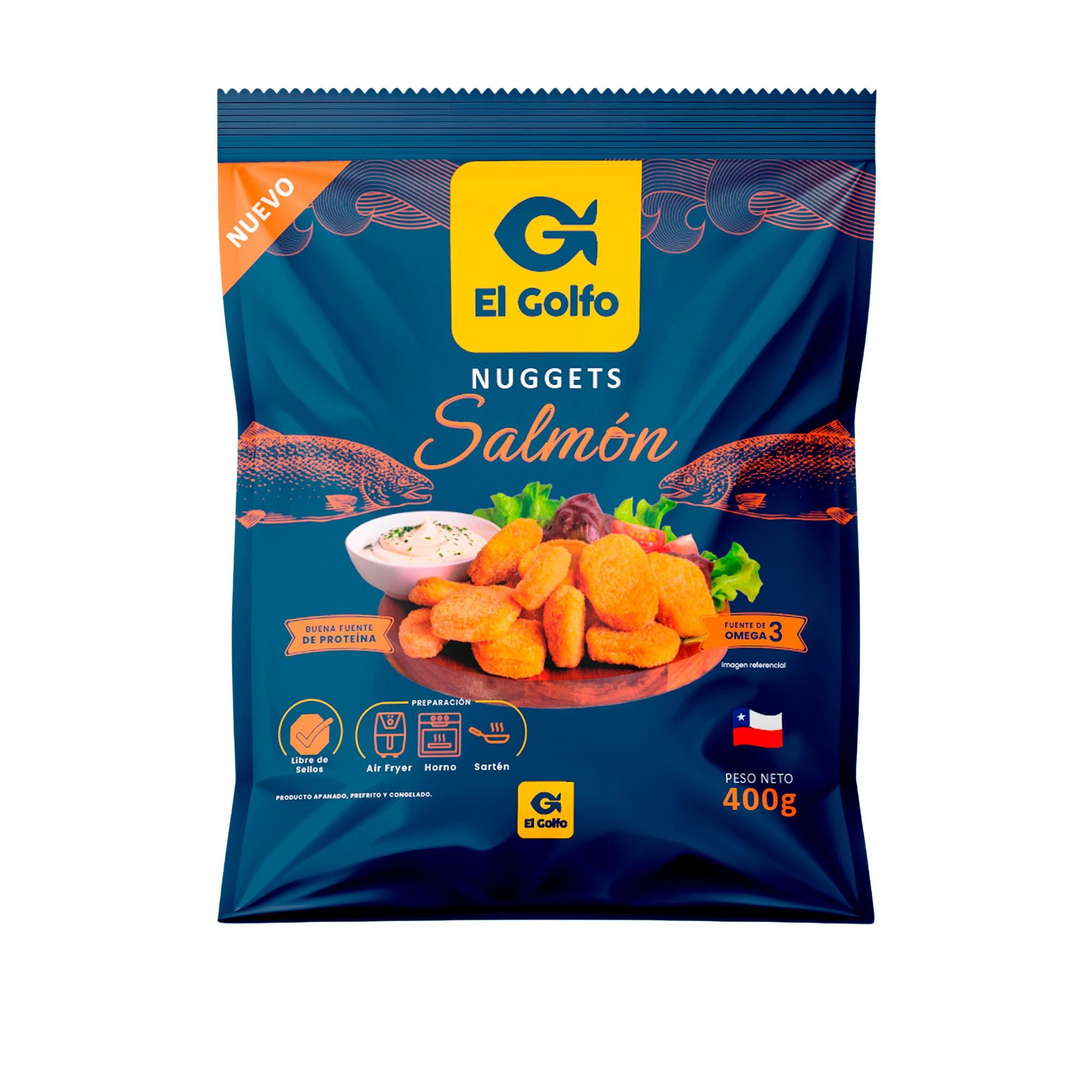 Nuggets De Salmón 400 g El Golfo
