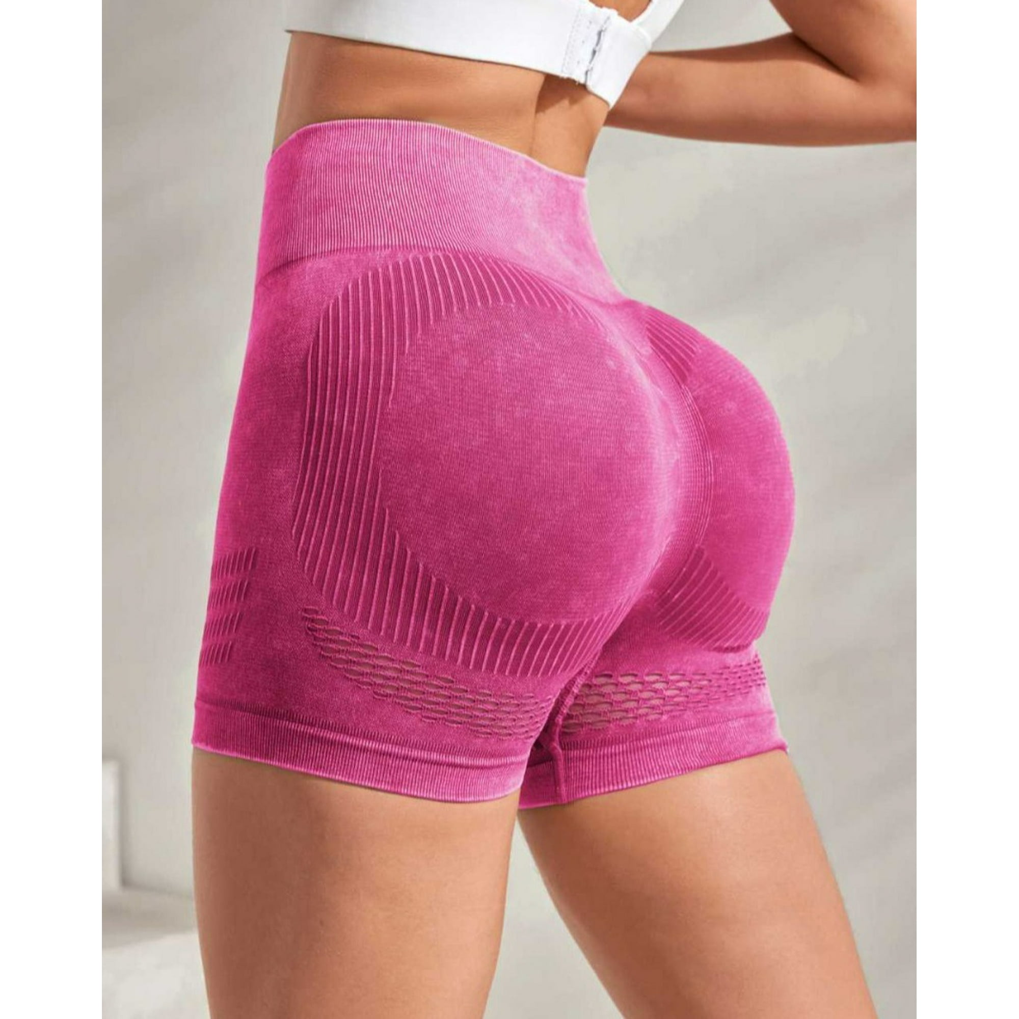 Flix - Short Deportivo Mujer Push Up Alto Relieve