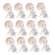 thumbnail image 5 of 12pcs mini figuras de bebé muñeca fiesta de bienvenida al bebé fiesta de dispersión bolso de relleno azul, 5 of 5