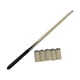 thumbnail image 3 of Varilla de billar de madera para niños, goma suave, protección de cola, punta de taco antiexplosión, barra de billar, accesorio profesional ligero 50 centímetros, 3 of 5