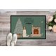 thumbnail image 2 of Felpudo navideño Caroline's Treasures 46 × 69 cm con Borzoi, 2 of 7