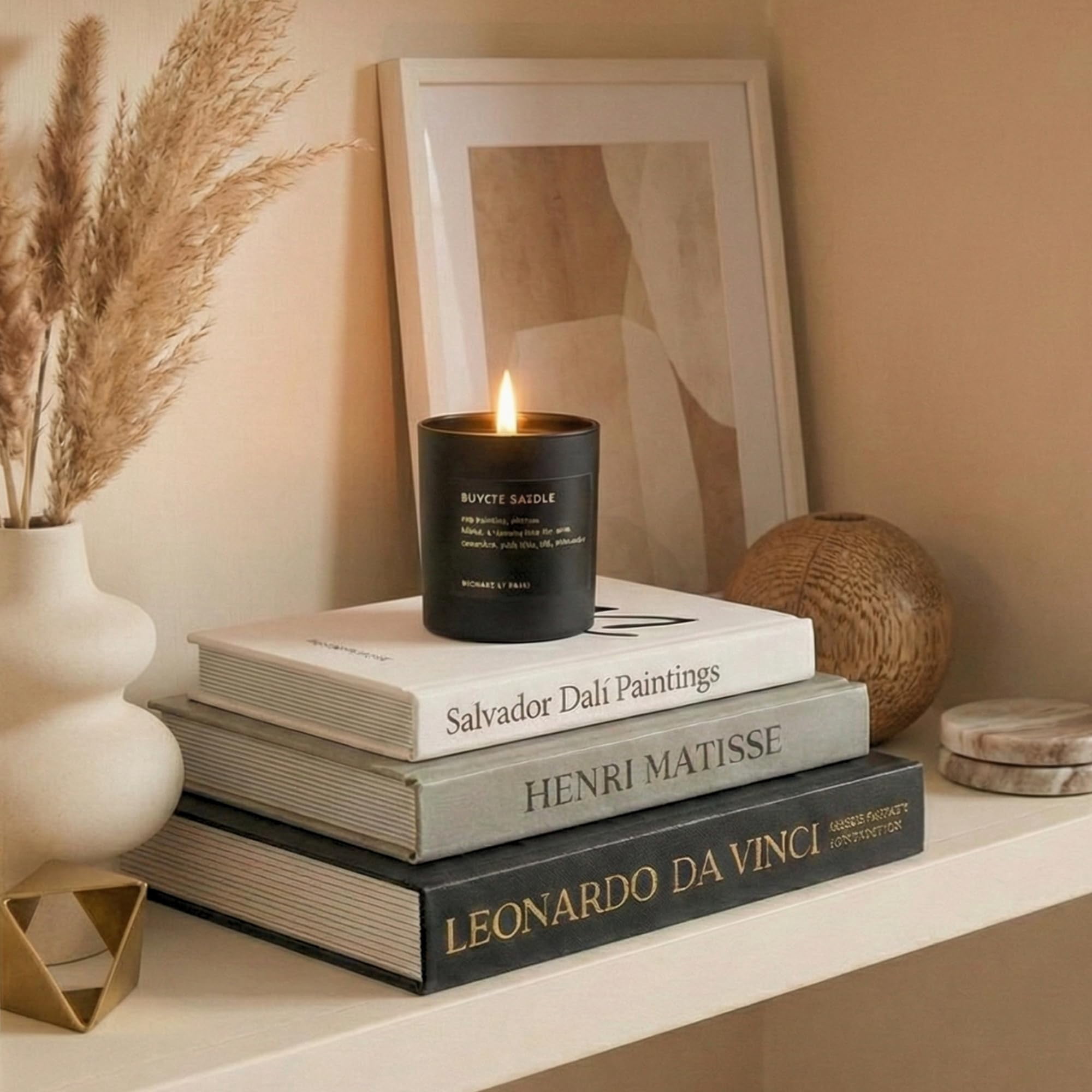 Set De 3 Libros Decorativos De Lino Upstart Decor, Cajas De Almacenamiento