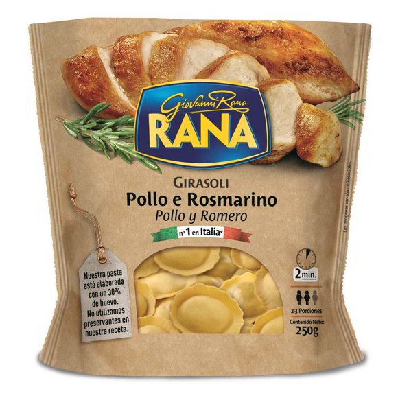 Pasta Fresca Girasoli Pollo Romero, 250 g