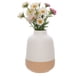 thumbnail image 2 of Florero de cerámica 19 cm blanco/beige, 2 of 4