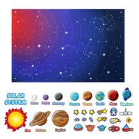 Bothyi - Tablero De Historias De Fieltro Del Espacio Exterior, Suave, Reutilizable Para Preescolar, Escuela, Jardín De Infantes