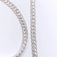 thumbnail image 3 of Conjunto Collar Y Pulsera, 5mm, 55/19 Cms, Plata 925, Unisex Plateado, 3 of 7
