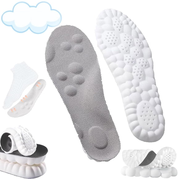 Plantillas Konenbra 4D Cloud Technology Súper Suaves Grises Talla 9-10