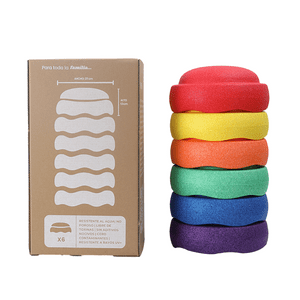 Epoly - Juguete Sensorial Poly Up Piedras De Equilibrio Educativo Y Seguro