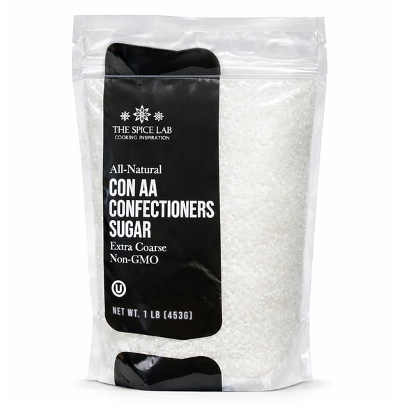 Azúcar de confitería The Spice Lab 453 g Extra Gruesa Con AA