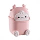 thumbnail image 1 of Cute Waste Paper Basket Trash Can, Desktop Mini Waste Paper Basket Trash Can, Countertop Waste Paper Basket Trash Organizer,, For The Office, Bathroom, Kitchen, Gifts For Children, 1 of 5