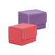 thumbnail image 1 of Caja Organizadora De 2 Piezas Para Tarjetas, Caja De Almacenamiento Para Tarjetas, Rojo Y Violeta, 1 of 5