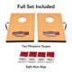 thumbnail image 2 of Mini Cornhole Game Set Mainstreet Classics Microbean Bag Toss, 2 of 9