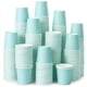 thumbnail image 1 of Vasos de papel AOZITA, 90 ml, azul cielo, paquete de 360 unidades para enjuague bucal, 1 of 7