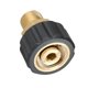 thumbnail image 2 of Arandela de presión Twist Connect M22F a G3 / 8F Adaptador de acoplamiento de latón sólido, 2 of 5