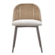 thumbnail image 2 of Silla de comedor para exterior Alexa color crema hecha a mano de TOV Furniture, 2 of 4