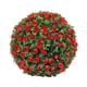 thumbnail image 3 of Bola topiaria colgante de flores de simulación, 7.8 pulgadas, material de PE, accesorio multiusos, duradero, decoración floral realista para cafetería Estilo B, 3 of 5