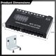 thumbnail image 5 of Ecualizador de audio para coche Lnrueg de 7 bandas con subwoofer delantero y trasero, 5 of 6