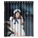 thumbnail image 1 of Cortina de ducha de baile Aoa Kpop Seol Hyun, juego de cortina de baño con ganchos, tamaño 66 x 72 pulgadas, 1 of 3