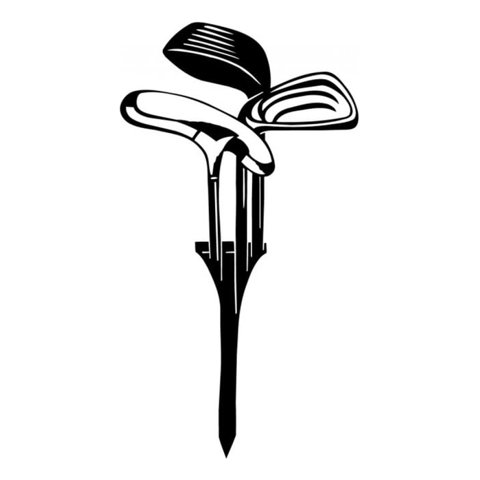 Rienda Libre Graphics - Decomural Golf Tee Golf Clubs Ws-17515