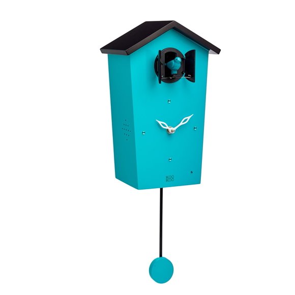 Reloj KOOKOO Casa de Pájaros Petrol Edición Limitada 27x17x11 cm