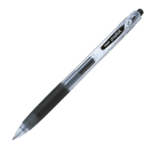 Pilot - 12 Un. Lapiz Gel Pop´Lol Negro 0.5 Mm.