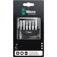 Wera - Set 6 Puntas Largas 50 Mm Mixtas (Ph / Pz / Planas)