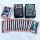 thumbnail image 2 of Baraja de tarot estilo gótico oscuro única para principiantes con caja, 2 of 8