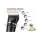thumbnail image 2 of Maquina Cortar Pelo Perros Cortadora Canina Accesorios NEGRO, 2 of 6
