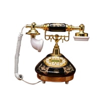 Bothyi - Teléfono Retro Con Cable Novedad Teléfono Fijo Retro Para Dormitorio Oficina Hotel