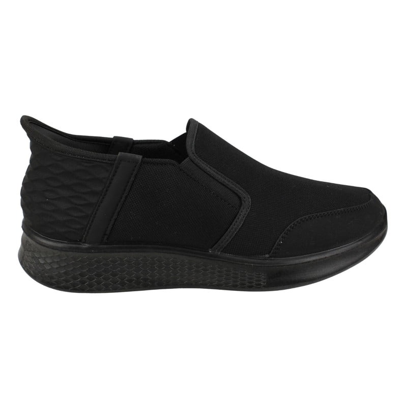 Zapatilla New Walk Slip On Casual Negra