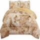 thumbnail image 2 of Cobertor peludo invierno king super king beige jaspeado, 2 of 3